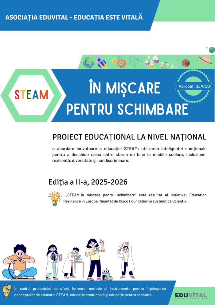 Proiect Național “În mișcare pentru schimbare”